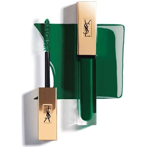 ysl vinyl mascara green|ysl beaute pouch.